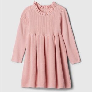 Ribbed sweater dress